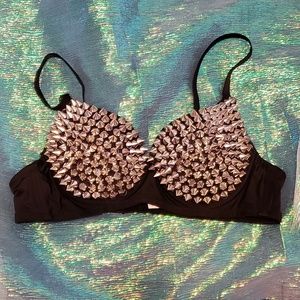 Rave bra / punk bra